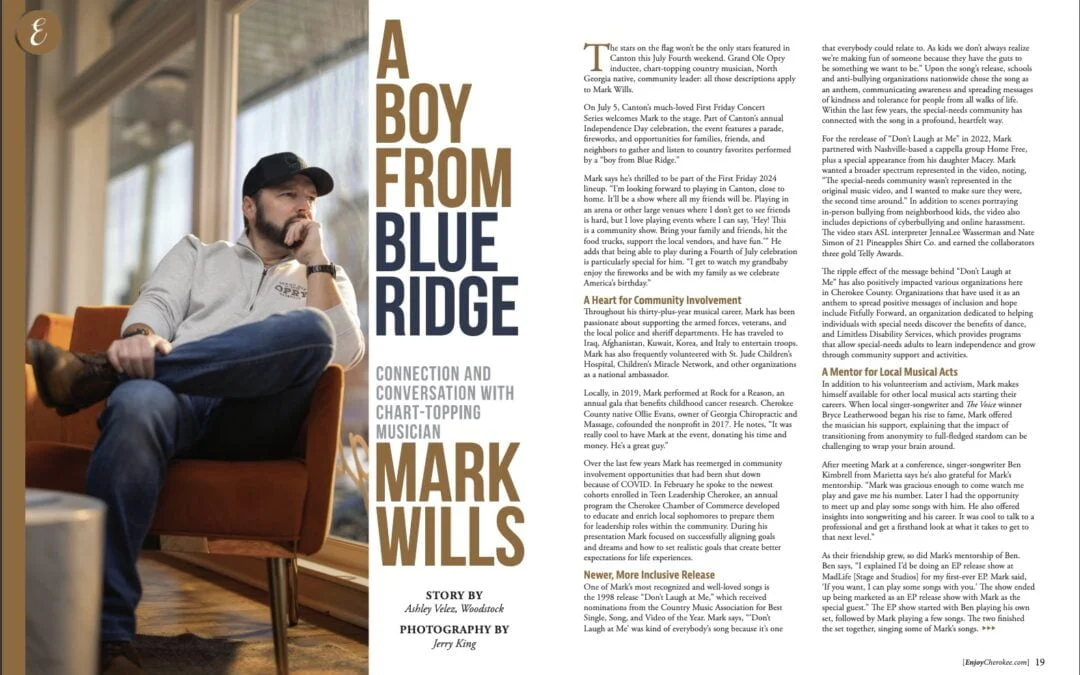 A Boy From Blue Ridge: Mark Wills